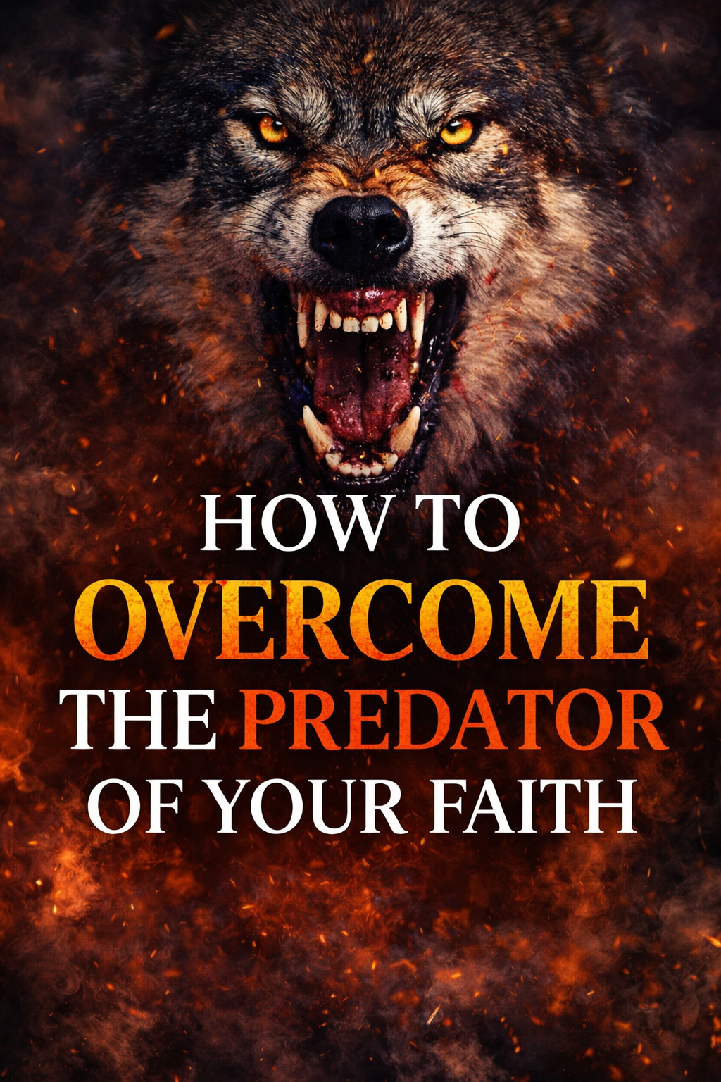 Book cover for How to Overcome the Predator of Your Faith by Dr. Charles Dent